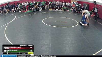 196-206 lbs Semifinal - Kahnetti Jones, Rancho vs Jovanni Guadarama, Cheyenne