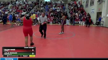 165 lbs Champ. Round 1 - Taliah Wade, Daphne vs Leslie Rosales, Thompson HS