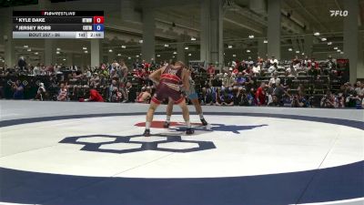 86 lbs Quarters - Kyle Dake, NLWC/ Titan Mercury Wrestling Club (TMWC) vs Jersey Robb, Cowboy RTC/ Titan Mercury Wrestling Club (TMWC)
