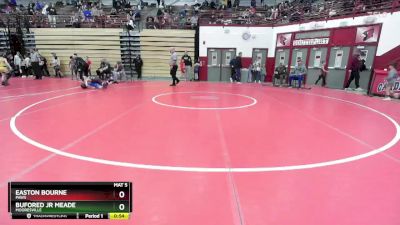 71 lbs Quarterfinal - Easton Bourne, PAWS vs Bufored Jr Meade, Mooresville