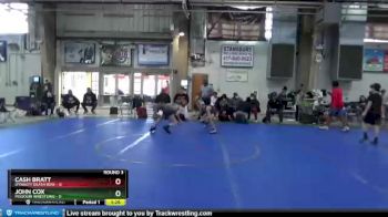 68 lbs Round 3 (4 Team) - Cash Bratt, Dynasty Death Row vs John Cox, Missouri Wrestling