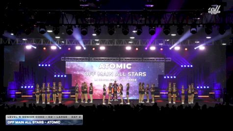 Off Main All Stars - Atomic [2025 L5 Senior Coed - D2 - Large Day 2] 2025 WSF Grand Nationals