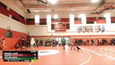 60-64 lbs Round 1 - Michael Lauff, Goldendale Grapplers Youth Wrestling vs Faylinn Smith, Lionheart Wrestling Club