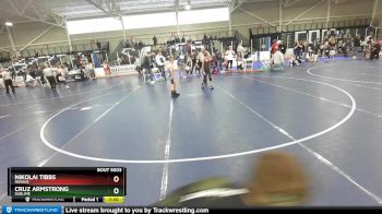 70 lbs Quarterfinal - Cruz Armstrong, Sublime vs Nikolai Tibbs, Ravage