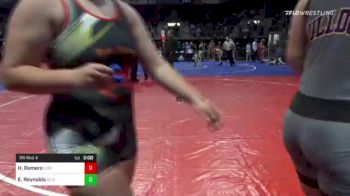 178 lbs Rr Rnd 4 - Hailey Romero, Dog Pound Wrestling Club vs Elee Reynolds, DC Gold