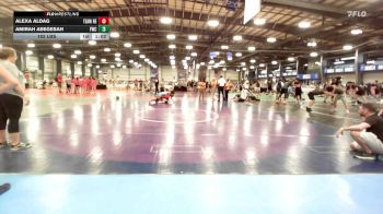 152 lbs Rr Rnd 3 - Alexa Aldag, Team Nebraska vs Amirah Abegesah, Wrecking Crew Dream Crushers