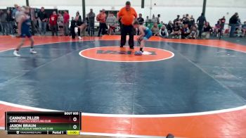 69-74 lbs Quarterfinal - Jaxon Braun, Maurer Coughlin Wrestling Club vs Cannon Ziller, Alber Athletics Wrestling Club