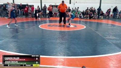 69-74 lbs Quarterfinal - Jaxon Braun, Maurer Coughlin Wrestling Club vs Cannon Ziller, Alber Athletics Wrestling Club