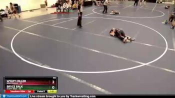 93 lbs Round 1 (6 Team) - Bryce Balk, Scott West vs Wyatt Miller, New Prague