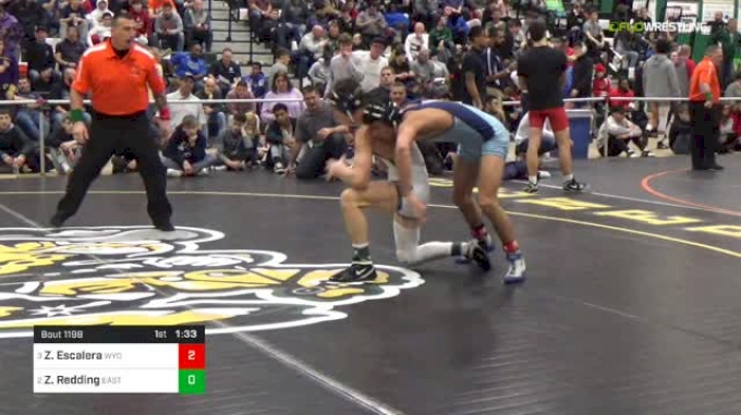 126 lbs Semifinal - Zeke Escalera, Wyoming Seminary vs Zach Redding ...