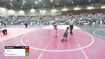 78 lbs Consolation - Troy Garza, Red Wave vs Grayson Ungureanu, Rampage WC
