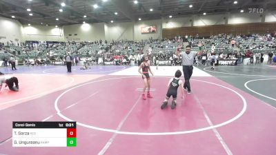 78 lbs Consolation - Troy Garza, Red Wave vs Grayson Ungureanu, Rampage WC