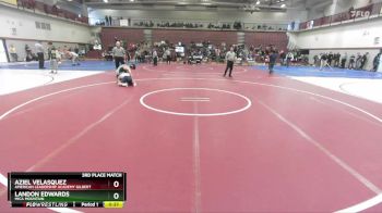106 lbs 3rd Place Match - Aziel Velasquez, American Leadership Academy Gilbert vs Landon Edwards, Mica Mountain
