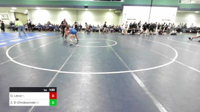 126 lbs Round Of 128 - David Leiva, FL vs Zachary Gomer-Chrobocinski, SC