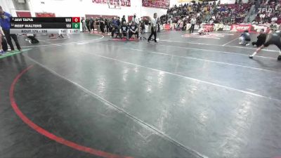 106 lbs Champ. Round 2 - Javi Tapia, Warren vs Reef Walters, Ventura