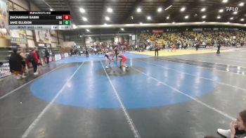 144 lbs Champ. Round 1 - Zachariah Sabin, Chadron Junior Wrestling Club vs Jake Ellison, Stillwater Gladiators