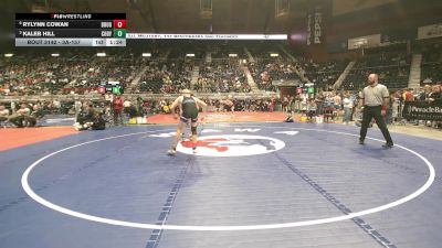 3A-157 lbs Quarterfinal - Kaleb Hill, Cody vs Rylynn Cowan, Douglas