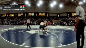 190 lbs Cons. Round 2 - Ella Rechtorovic, Williamsport vs Lily Merino, Poolesville