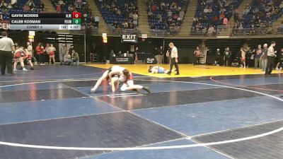 110 lbs Consy 4 - Gavin Morris, Albert Gallatin vs Caleb Kodman, Plum