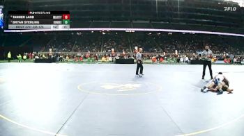 D3-126 lbs 3rd Place Match - Bryan Sterling, Dundee vs Tanner Land, Imlay City