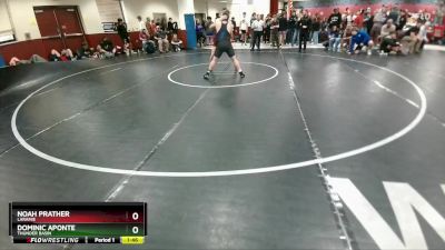 190 lbs Cons. Round 2 - Dominic Aponte, Thunder Basin vs Noah Prather, Laramie