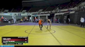 145 Elite Varsity Cons. Round 3 - Elijah Gilmore, Catholic vs Ben Lewis, Spanish Fort