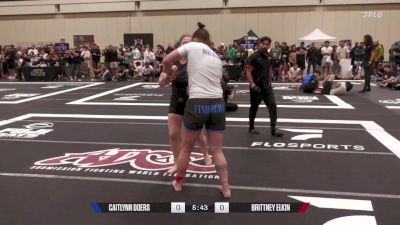 Brittney Elkin vs Caitlynn Doers 2025 ADCC East Coast Trials