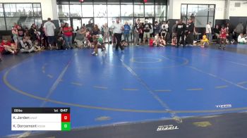 88 lbs Semifinal - Kaiden Jorden, UNATTACHED vs Kayden Dorcemont, Roswell Wrestling Club