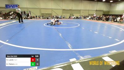 52 lbs Rr Rnd 3 - Keaton Lanik, Funky Singlets vs Kamdyn Peters, LWA 9U