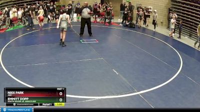 74 lbs Cons. Round 3 - Nixx Park, JWC vs Emmitt Dopp, South Sevier Jr. Wrestling