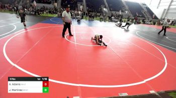 57 lbs Rr Rnd 4 - Austyn Adams, Salem Elite Mat Club vs Johnnatan Martinez, Westside Roughriders