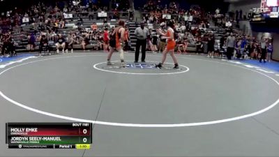 111-121 lbs Quarterfinal - Molly Emke, Owensville vs Jordyn Seely-manuel, Waynesville Middle