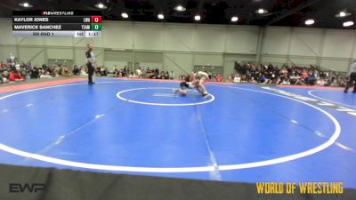 90 lbs Rr Rnd 1 - Kaylor Jones, LWA 14U vs Maverick Sanchez, Team Dash 14U