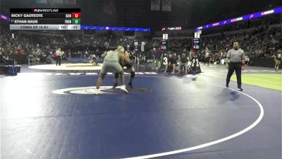 285 lbs Consi Of 16 #1 - Ricky Gaoteote, Saint Francis (CC) vs Ethan Naus, Frontier (CS)