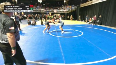 5A 190 lbs Cons. Round 1 - Elizabeth Waldrop, Prosper Walnut Grove vs London McNealy, Dallas Wilson