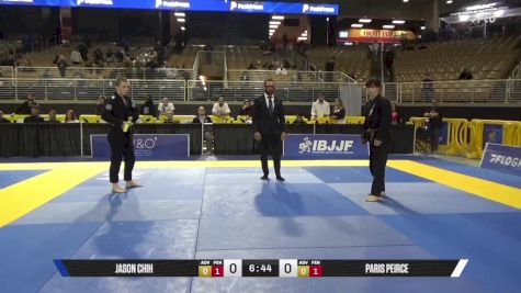 Paris Peirce vs Jason Chih 2025 Pan Jiu Jitsu IBJJF Championship