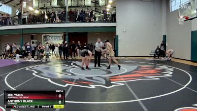 150 lbs Cons. Round 3 - Anthony Black, St Mark`s vs Joe Yates, John Paul The Great