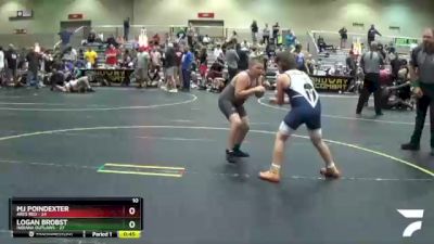 112 lbs Semis & 1st Wrestleback (8 Team) - MJ Poindexter, Ares Red vs Logan Brobst, Indiana Outlaws