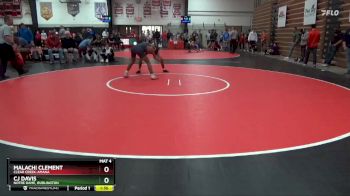 126 lbs Round 2 - CJ Davis, Notre Dame, Burlington vs Malachi Clement, Clear Creek-Amana