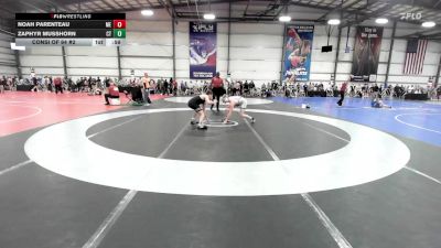 126 lbs Consi Of 64 #2 - Noah Parenteau, ME vs Zaphyr Musshorn, CT