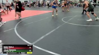 160 lbs Round 5 (10 Team) - Colin Prokson, Centurion WC vs ENZO TRIOLA, RedNose