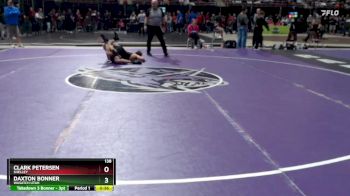 138 lbs Cons. Round 6 - Clark Petersen, Shelley vs Daxton Bonner, Wasatch Utah