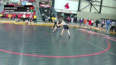 157 lbs Cons. Semi - Jasper Allison, Central Missouri vs Brady Metz, McKendree