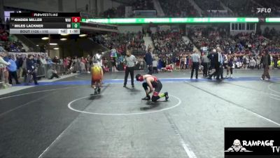 115 lbs Champ. Round 1 - Miles Lackner, Bobcat WC vs Kinden Miller, Wabaunsee