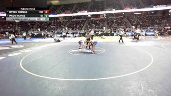 II-145 lbs Champ. Round 2 - Jayden Thomas, Phoenix vs Jacob Mcvige, Honeoye Falls-Lima
