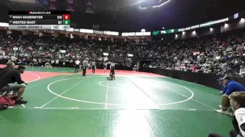 108 lbs Cons. Round 2 - Noah Hagemeyer, BTWA vs Westen Mast, DEF2