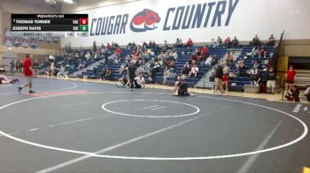 125 lbs Cons. Round 3 - Thomas Turner, Pacific (OR) vs Joseph Davis, Evergreen State College