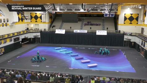 Revival Winter Guard "Indianapolis IN" at 2026 WGI Guard Avon Regional+