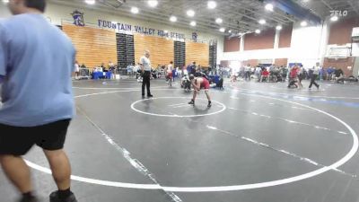 132 lbs Champ. Round 1 - Robert Garcia, Servite vs Aaron Long, Rosemead