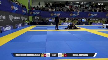 Michael A Mendonca vs Mauro Wilson Rodrigues Amaral 2025 European Jiu-Jitsu IBJJF Championship